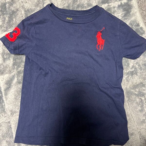 ラルフローレン POLO 半袖 Tシャツ ネイビー RALPH LAUREN 130センチ