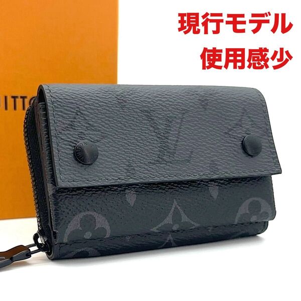 【極美品】LOUIS VUITTON ルイヴィトン モノグラム エクリプス ジッピーオーガナイザー 小銭 定期 フラグメントケース