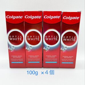 ◯100g×4個 Colgate コルゲート オプティックホワイト 送料込み ホワイトニング