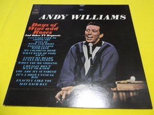 ★ANDY WILLIAMS アンディ・ウィリアムス Days Of Wine And Roses 酒とバラの日々 LP レコード アルバム