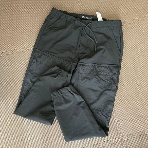 パンツ シャカシャカ 黒