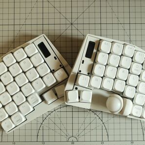 【即日発送】Keyball61 完成品 ALL WHITE RGB