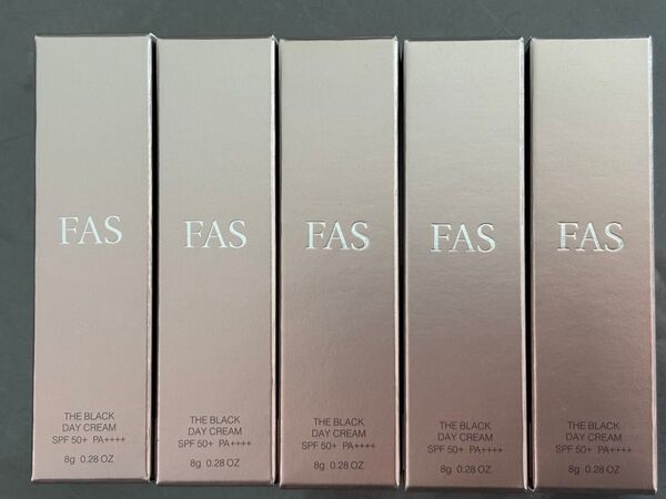 FAS ザ ブラック デイ クリーム 日焼け止め 8gx5個