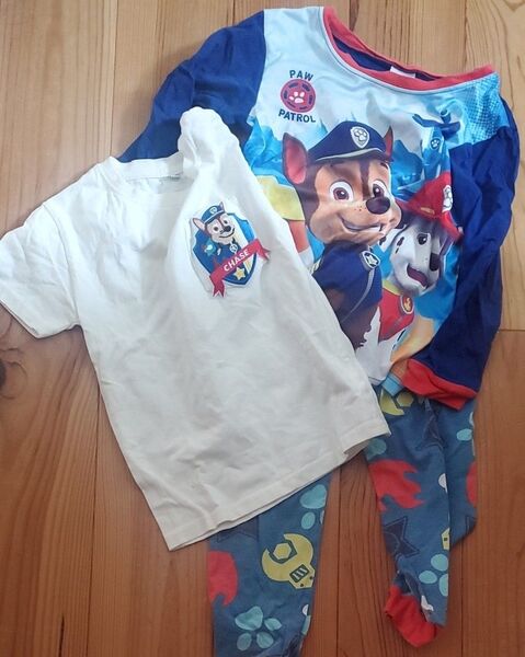パウパトロール パジャマ 上下セット Tシャツ