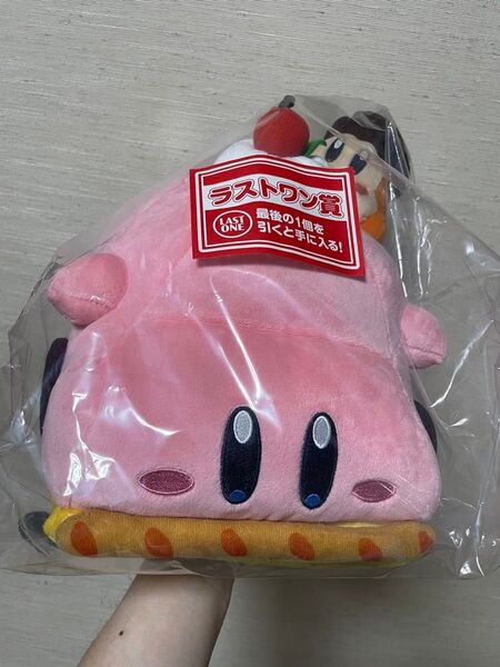 星のカービィ 一番くじ ラストワン賞 くるまほおばりケーキぬいぐるみ 新品未開封