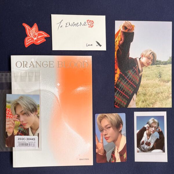ENHYPEN ORANGE BLOOD ENGENEver.+ユニバ特典 ニキ NI-KI