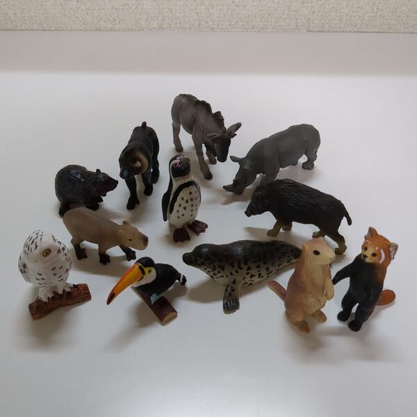 EIKOH ミニチュアプラネット 動物フィギュア 12種 コレクションフィギュア プライズ