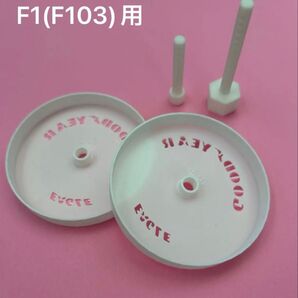 タイヤレター塗装用ステンシル【TypeF1-GY】 1/10RC F103対応