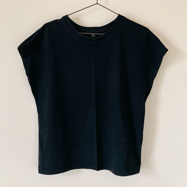 ユニクロ Tシャツ Lサイズ ブラック レディース