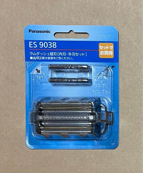 パナソニック ES9038 ラムダッシュ 5枚刃 新品 未使用 セット替刃 交換
