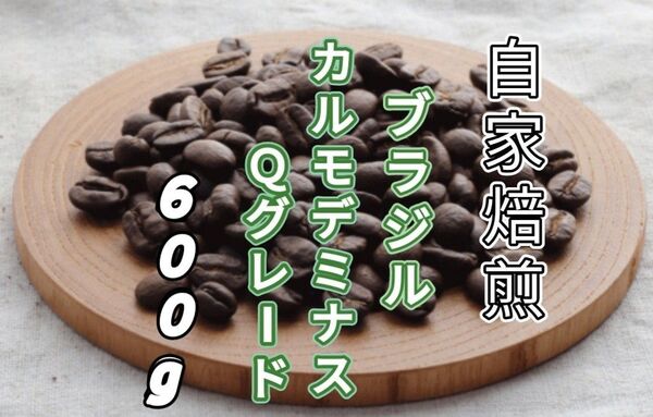 【ブラジル】No.2カルモデミナス Qグレード 自家焙煎コーヒー豆 600g(自家焙煎 コーヒー豆 コーヒー )