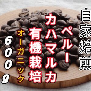 【ペルー】カハマルカ 有機JAS栽培 自家焙煎コーヒー豆600g(自家焙煎 コーヒー豆 珈琲)