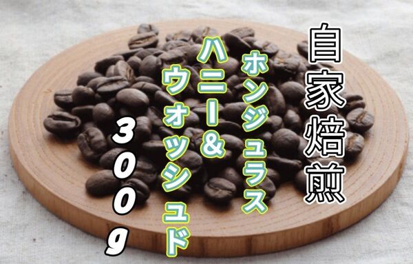 【ホンジュラス】ハニー&ウォッシュド 自家焙煎コーヒー豆 300g(自家焙煎 コーヒー豆 コーヒー )