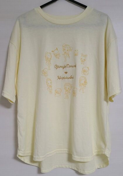 おジャ魔女どれみ×はぴだんぶい チュニックTシャツ サイズM サンリオ