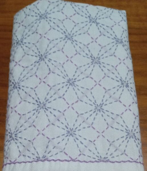 刺し子ふきん ハンドメイド o