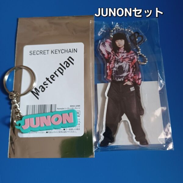 be:first masterplan JUNON アクリルチャームキーホルダー,シークレットキーチェーン
