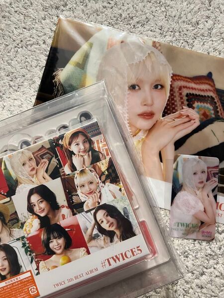 TWICE #TWICE5 初回限定A盤 楽天・HMV特典 ミナ セット