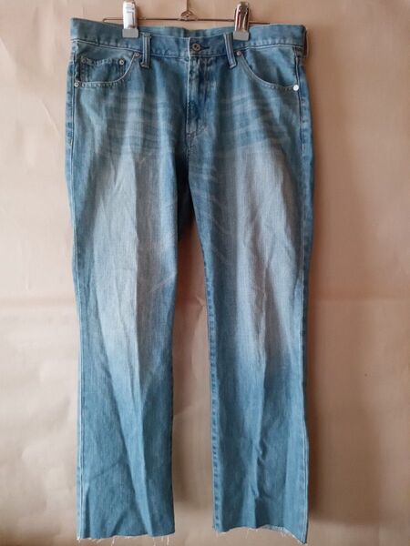 ジーンズ ジーパン デニム パンツ ブルー メンズ ボトムス 古着
