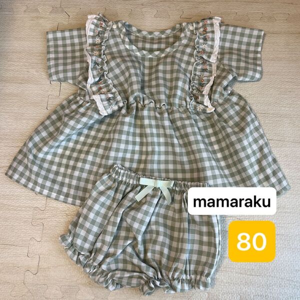 バースデイ 半袖セットアップベビー服