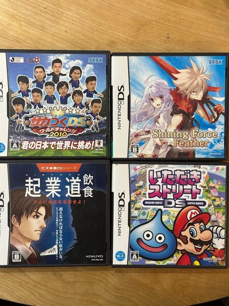 ニンテンドー Nintendo DS ds ソフト まとめ売り 4本 任天堂
