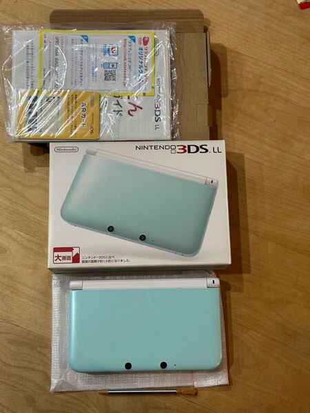 ニンテンドー Nintendo 3DS 3ds LL ミントホワイト 任天堂