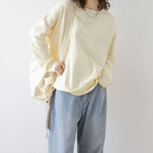 Tシャツ オーバーサイズロング レディース 未使用 新品2枚セット ピンク イエロー