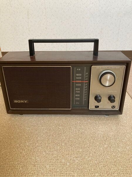 SONY アンティーク ラジオ TR-9600