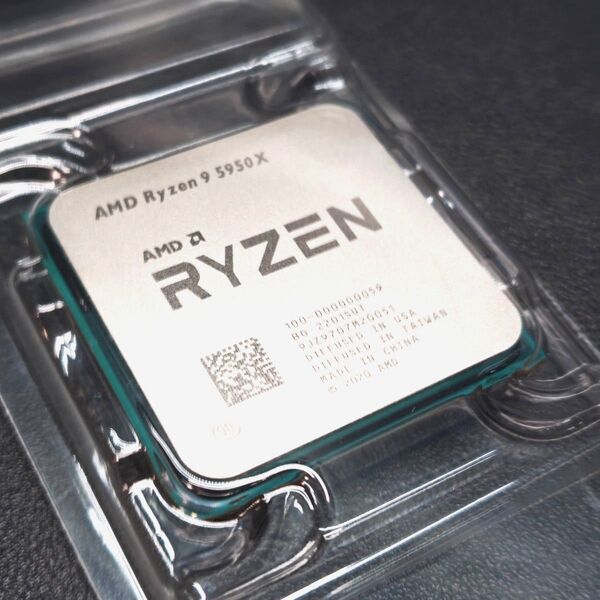 【新品未使用】AMD RYZEN 9 5950X バルク品 PCパーツ ライゼン CPU 0051