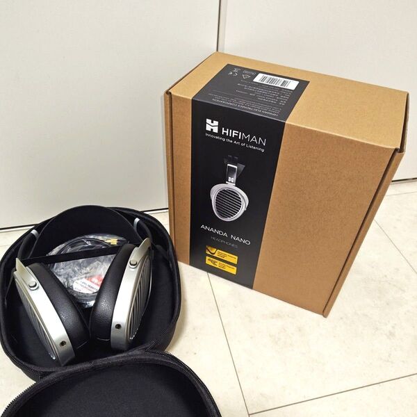 【新品未使用】HIFIMAN ANANDA NANO ハイファイマン 平面駆動型ヘッドホン 有線ヘッドホン 開放型ヘッドホン