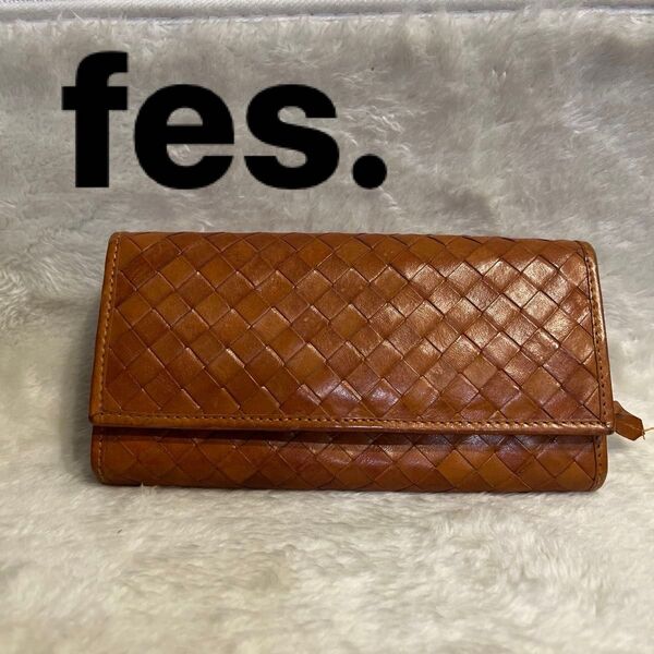 fes.フェス 皮長財布 ズッケロフィート 美品 革財布