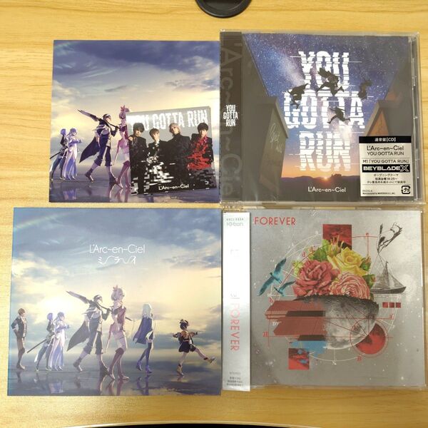 YOU GOTTA RUN 初回限定版B ミライ FOREVER L'Arc~en~Ciel