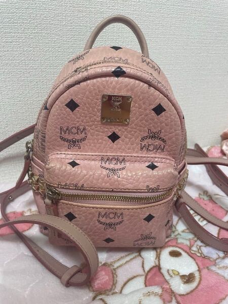 【最終値下げ】MCM ピンクxsサイズ
