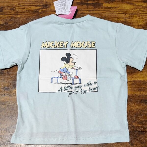 DISNEYミッキー 半袖 Tシャツ120新品タグ付き