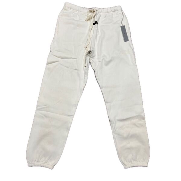 新品未使用タグ付きESSENTIALS FEAR OF GOD スウェットパンツオフホワイトクリームエッセンシャルズセットアップ