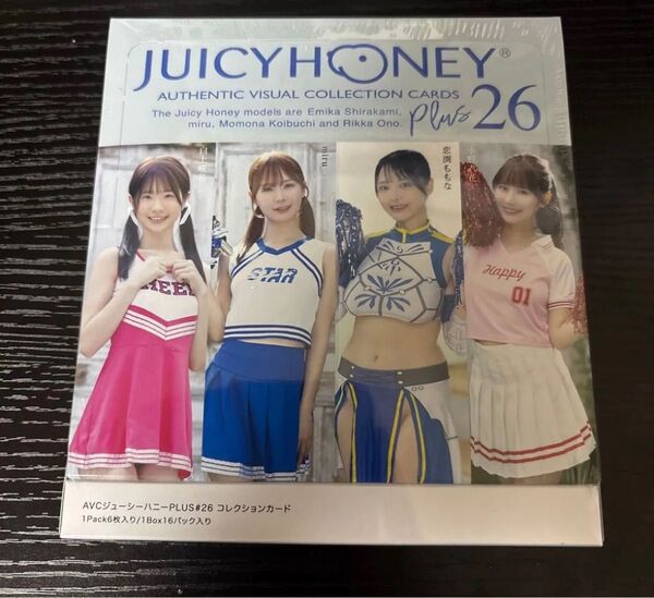AVC ジューシーハニーコレクションカード PLUS #26 未開封 1box