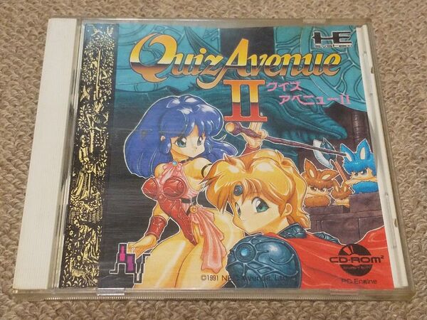 PCエンジンCDROM クイズアベニューⅡ