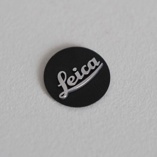 Leica ライカ ロゴ バッジ 黒 M6 M9 M10 M11 Q2等用 black dot for M