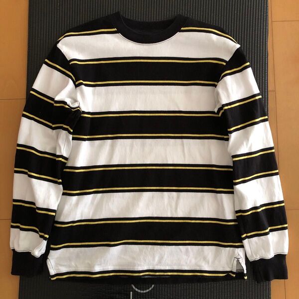 UNIQLO 長袖Tシャツ ボーダー 長袖Tシャツ ロンT