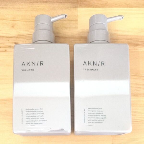 【新品未開封】 AKNIR アクニー シャンプー & トリートメント BR AKN/R ローズ サンダルウッド の香り