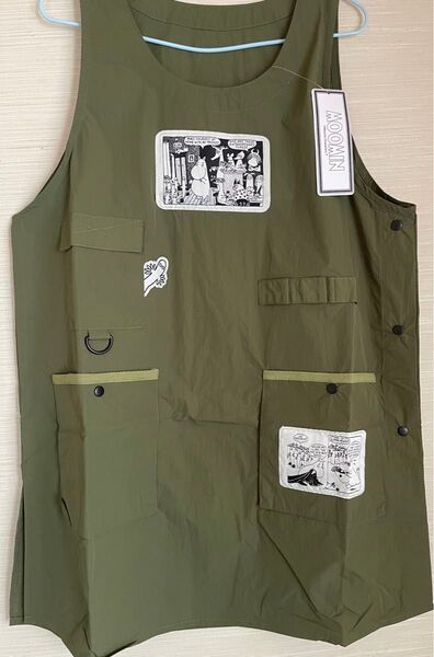 ムーミン エプロン 保育士 アウトドア