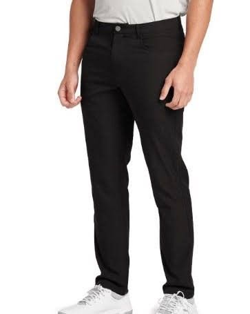 新品タグ付き 米国直輸入 Puma Jackpot 5 Pocket Pants Size 34W 30L Color Black