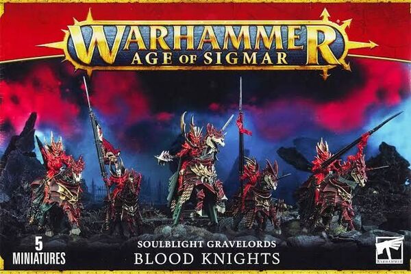 ソウルブライト グレイヴロード ブラッドナイト ウォーハンマー エイジオブシグマー / Blood Knights