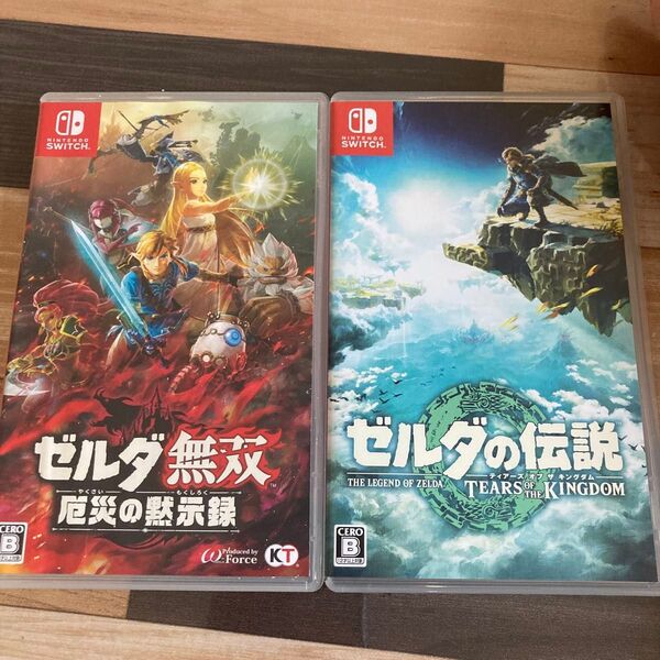 Switch ゼルダの伝説 ティアーズオブザキングダム ティアキン ゼルダ無双 厄災の黙示録 2本セット