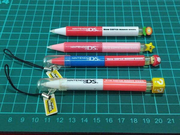 ニンテンドーDS タッチペン スーパーマリオ 4本セット