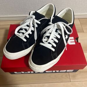 コンバース ワンスター スエード CONVERSE ONE STAR 27.5 ブラック
