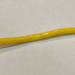 ⑩① ベルデン 極太 テフロン被覆AWG18 黄色 高純度シルバーコート無酸素銅撚線 10m スピーカーや電源に belden