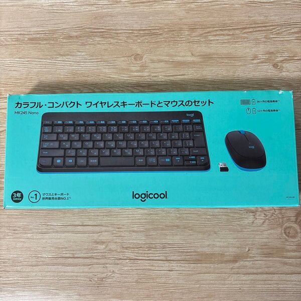 Logicool MK245 ワイヤレスキーボードとマウスのセット