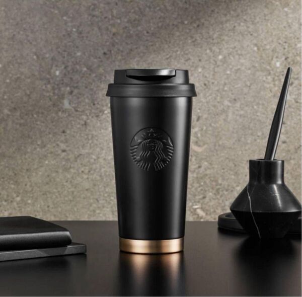 韓国 スターバックス マット ブラック エルマ タンブラー 473ml スタバ コリア STARBUCKS