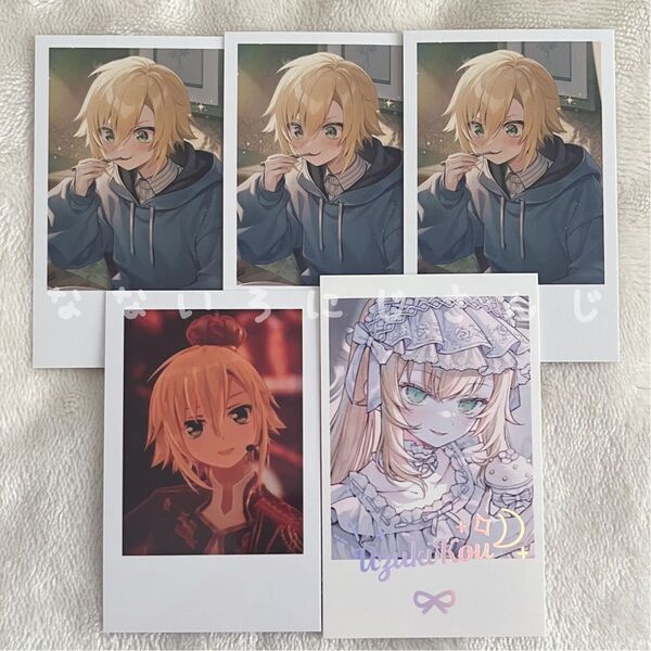 にじさんじ 卯月コウ にじストア4周年メモリアルグッズ チェキ風カード 歌謡祭 にじそうさく