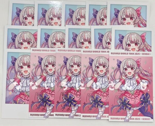 魔界ノりりむ にじさんじ WORLD TOUR 2025 仙台 ランダム チェキ風カード